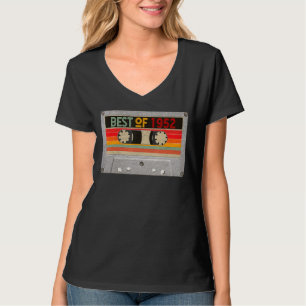 Best Of 1952 Mixtape Cassette Tape 70th Birthday T-Shirt