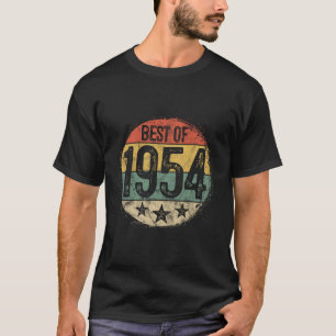 Best Of 1954 71st Birthday Gifts For Men Women 71 T-Shirt