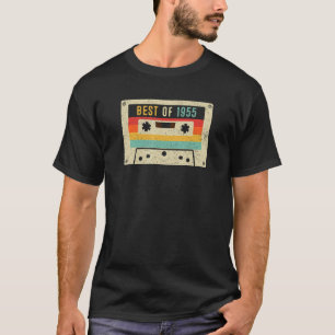 Best of 1955 Cassette Tape Retro Vintage 68th Birt T-Shirt