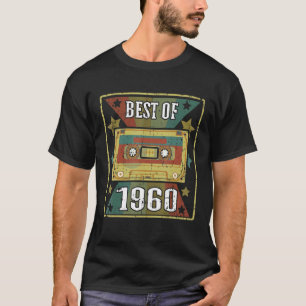 Best Of 1960 Retro Vintage Cassette Tape Classic M T-Shirt