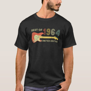 Best Of 1964 , Guitar 58th Birthday T-Shirt