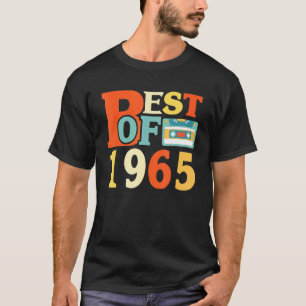 Best Of 1966 55th Birthday Cassette Tape Vintage T-Shirt