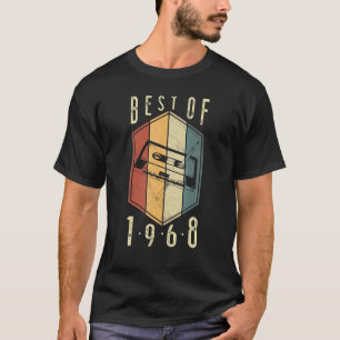 Best Of 1968 54 Year Old  Cassette Tape 54th Birth T-Shirt