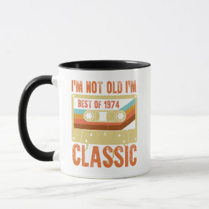 Best of 1974 50 Year Old Gifts Men BDay 50th Birth Mug