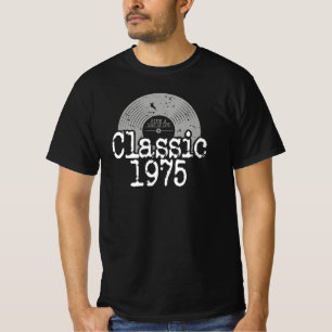 Best Of 1975 Classic Vinyl, Born In 1975 Birthday T-Shirt