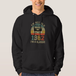 Best Of 1982 40th Birthday 40 Year Old Hoodie