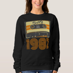 Best Of 1982 40th Birthday Cassette Tape 1 Sweatshirt