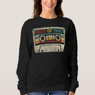 Best Of 1982 40th Birthday Cassette Tape 4 Sweatshirt