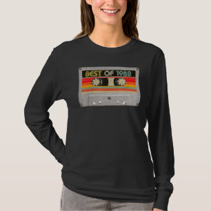 Best Of 1982 40th Birthday Cassette Tape T-Shirt