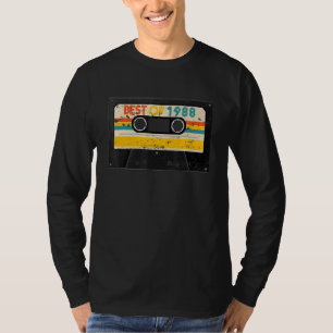 Best Of 1988 35th Birthday Cassette Tape Vintage T-Shirt