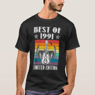 Best Of 1991 31st Birthday 31 Years Old T-Shirt