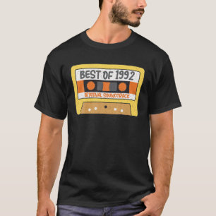 Best Of 1992 S Cassette Tape Player Vintage Retro T-Shirt