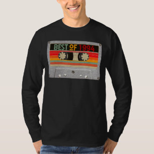 Best Of 1994 Mixtape Cassette Tape 28th Birthday T-Shirt