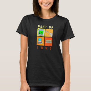 Best Of 1995 Quote With Mobile Phone Computer Berl T-Shirt