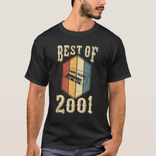 Best Of 2001 21 Year Old  Cassette Tape 21st Birth T-Shirt