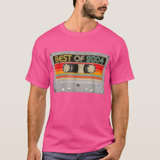 Best Of 2004 18th Birthday Gifts Cassette Tape Vin T-Shirt