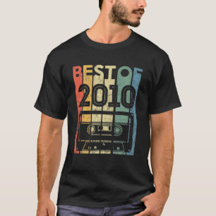 Best Of 2010 12 Year Old Gifts Cassette Tape 12Th T-Shirt
