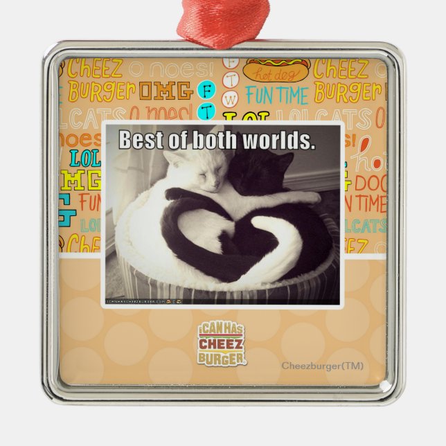 Best of both worlds. metal tree decoration (Front)