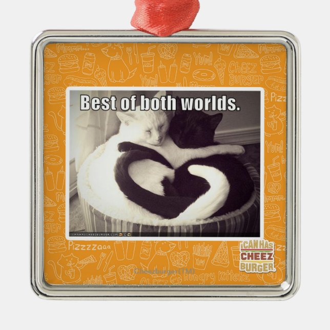 Best of both worlds. metal tree decoration (Front)