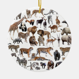best-of-breed products of animals in the world ceramic tree decoration
