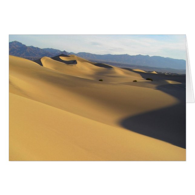 Best of Death Valley Blank Card (Front Horizontal)