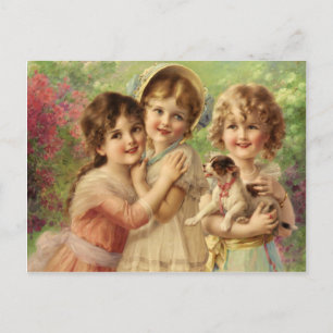 Best of Friends - Émile Vernon Postcard