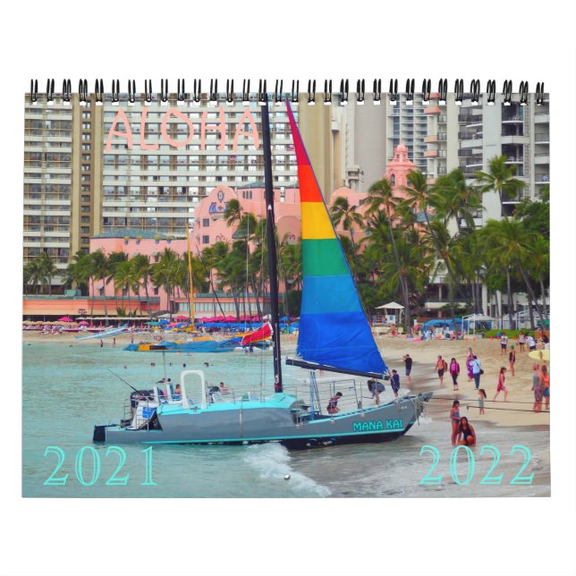 Best of Hawaii 2021-2022 Calendar (Cover)