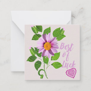 Best of Luck Card