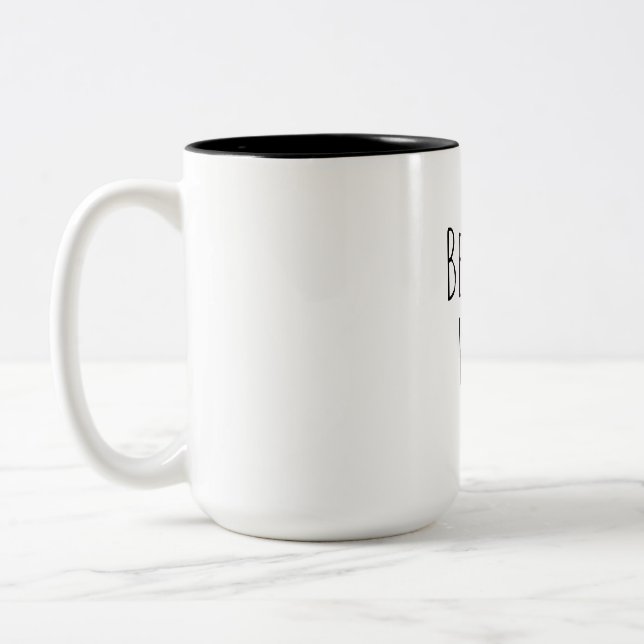 Best of Luck Mug | Cute Minimalist Good Luck Coffe (Left)