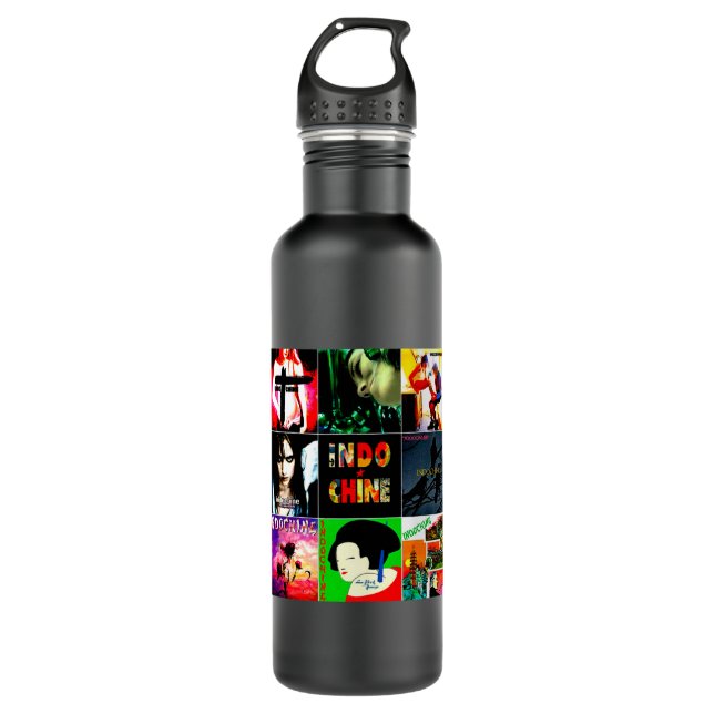 Best Of Seller Logo Music Indochine Band From Wila 710 Ml Water Bottle (Front)
