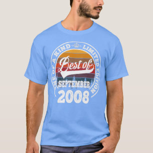 Best Of September 2008 14th Birthday Gift For 14 Y T-Shirt