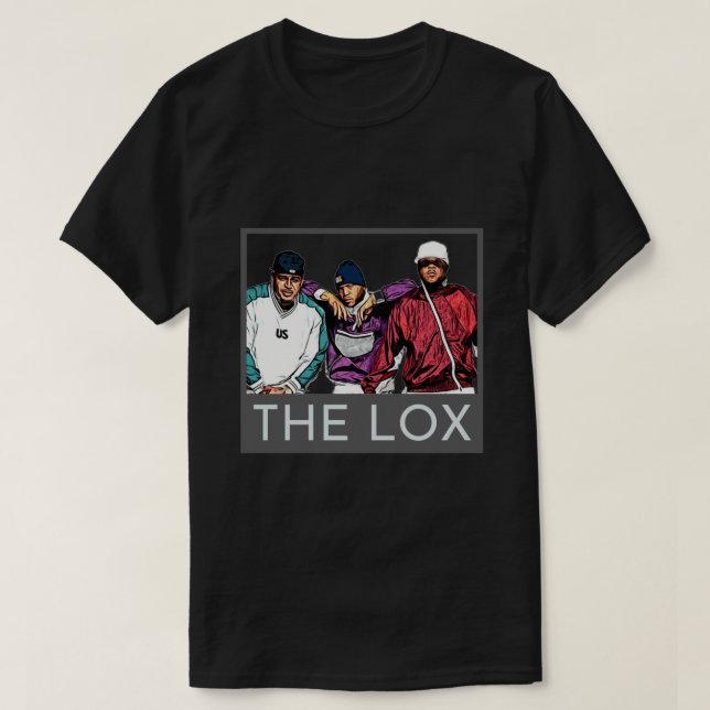 Best Of The Lox Music Band T-Shirt (Design Front)