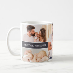 Best Ol' man Ever Custom Photos Father's day Coffee Mug