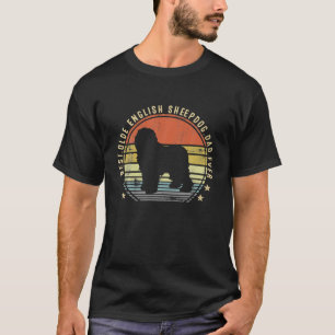 Best Olde English Sheepdog Dad Ever Daddy Gifts T-Shirt