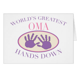 Best Oma Hands Down T-shirt