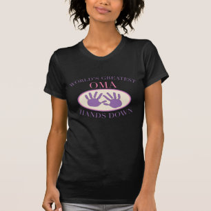 Best Oma Hands Down T-shirt