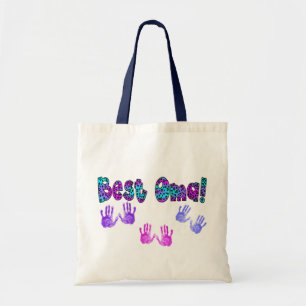 Best Oma Kids Hand Prints Gifts Tote Bag