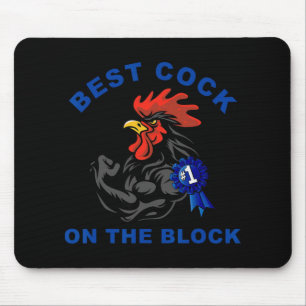 Best On The Block Chicken Apparel Mouse Mat