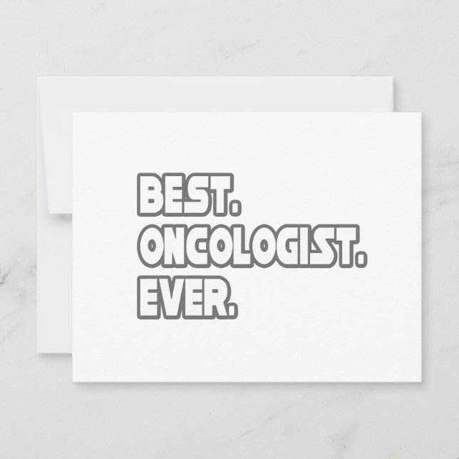 Best Oncologist Ever (Front)
