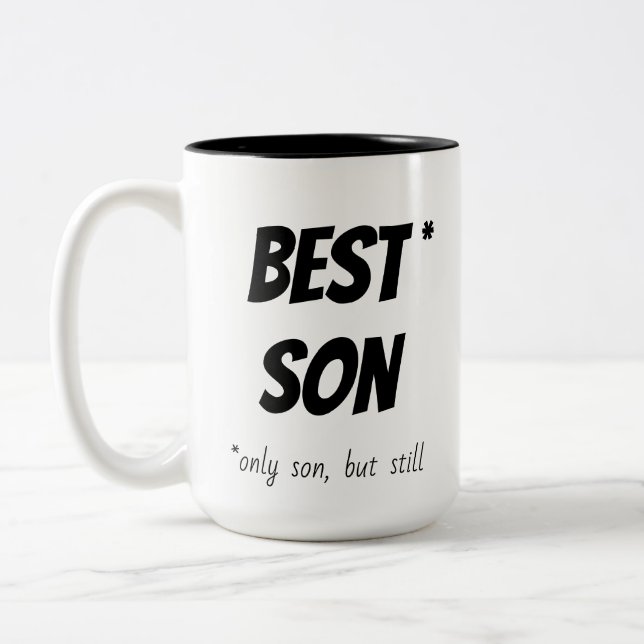 Best Only Son Humour Mug (Left)