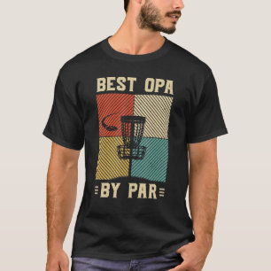 Best Opa By Far Men Golf Retro Sunset Decor Grandp T-Shirt