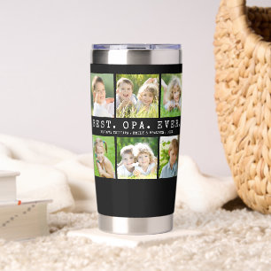 BEST OPA EVER 6 Photos Personalized Insulated Tumbler