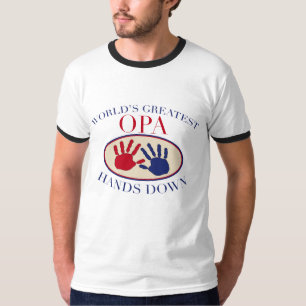 Best Opa Hands Down T-Shirt
