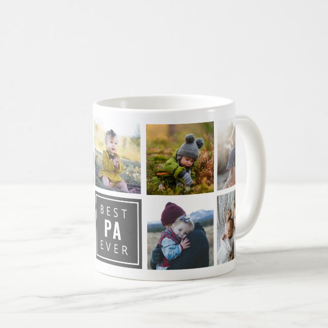 Best PA Ever Custom Photo Mug (Front Right)
