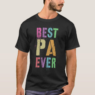 Best Pa Ever Dad Hero Vacay Man Myth Legend T-Shirt