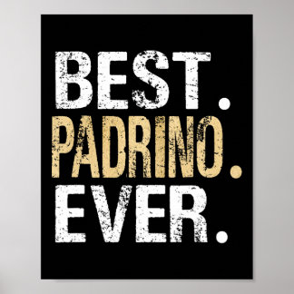 Best Padrino Ever Spain Spanish Godfather Poster
