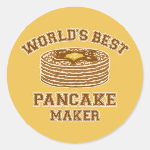 Best Pancake Maker Classic Round Sticker