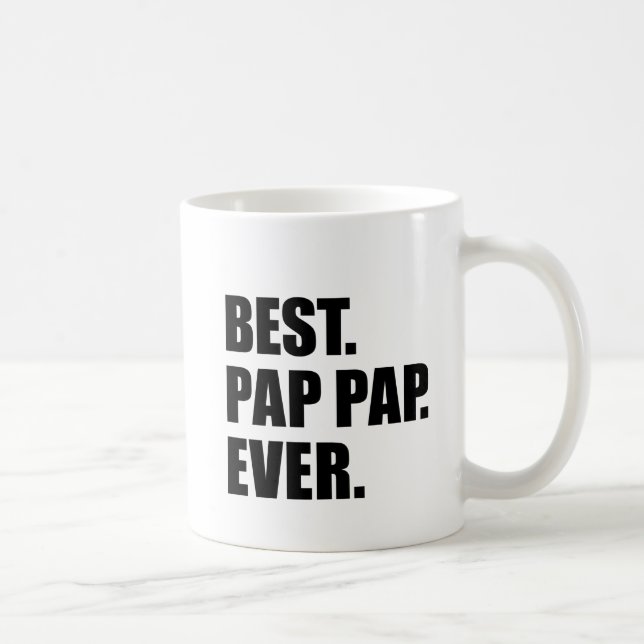 Best Pap Pap Ever Grandfather Coffee Mug (Right)