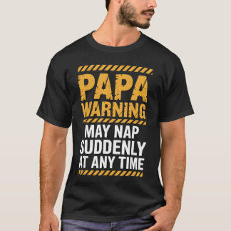Best Papa Art for Grandpa from Grandkids Fathers D T-Shirt