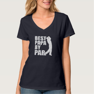 Best Papa By Par Funny Golf Father's Day Grandpa G T-Shirt